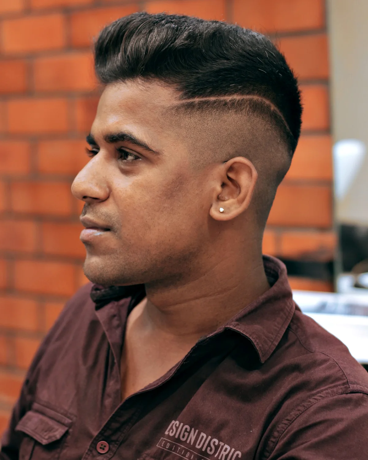 Low Fade erkek saç modeli