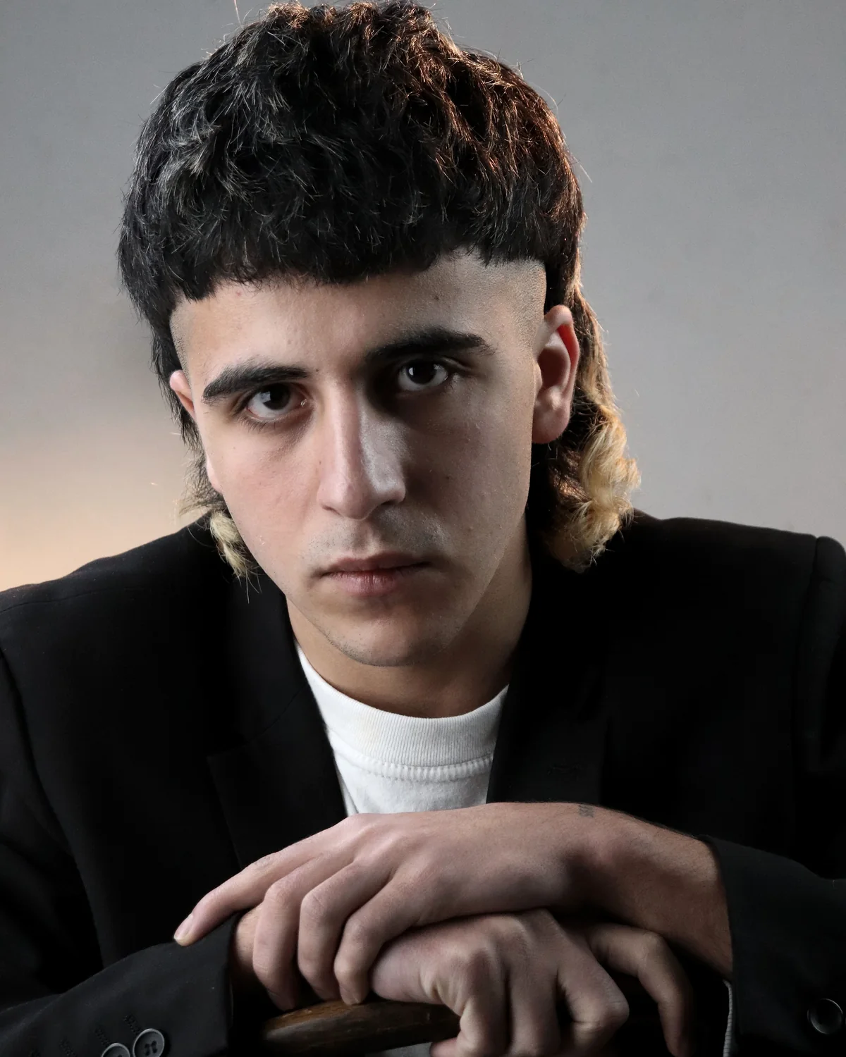 Modern Mullet erkek saç modeli