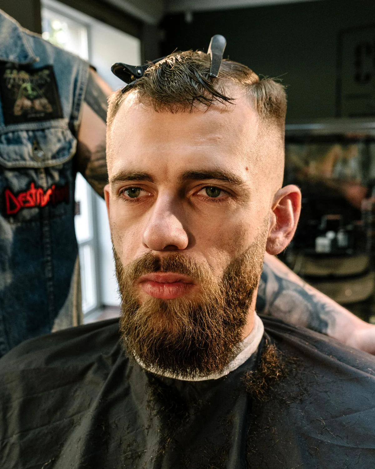 Taper Fade erkek saç modeli